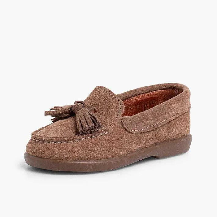 Mocasines<Pisamonas Mocasin Serraje Borlas Primeros Pasos