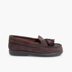 Mocasines<Pisamonas Mocasin Serraje Borlas Primeros Pasos