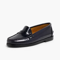 Zapatos Colegiales<Pisamonas Mocasines Niña Colegio Castellanos Piel