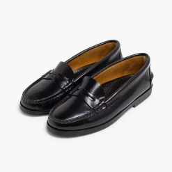 Zapatos Colegiales<Pisamonas Mocasines Niña Colegio Castellanos Piel