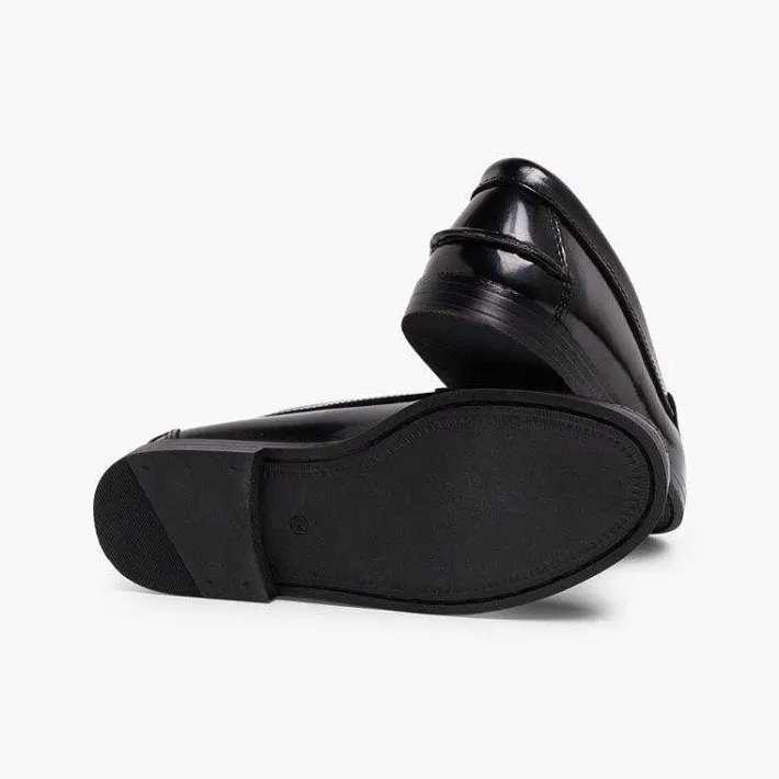 Zapatos Colegiales<Pisamonas Mocasines Niña Colegio Castellanos Piel
