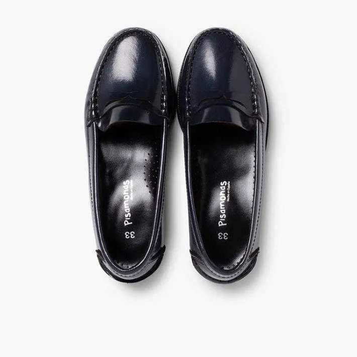 Zapatos Colegiales<Pisamonas Mocasines Niña Colegio Castellanos Piel