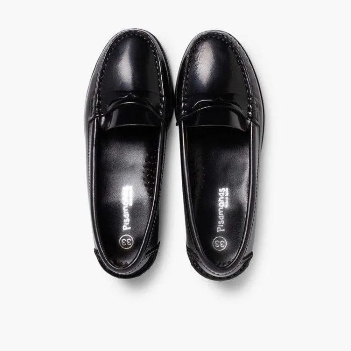 Zapatos Colegiales<Pisamonas Mocasines Niña Colegio Castellanos Piel