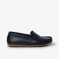 Zapatos Comunión<Pisamonas Mocasines Niño Cuero Antifaz