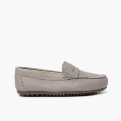 Zapatos Comunión<Pisamonas Mocasines Niño Piel Antifaz