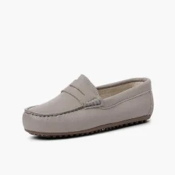 Zapatos Comunión<Pisamonas Mocasines Niño Piel Antifaz