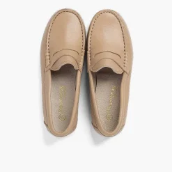 Zapatos Comunión<Pisamonas Mocasines Niño Piel Antifaz