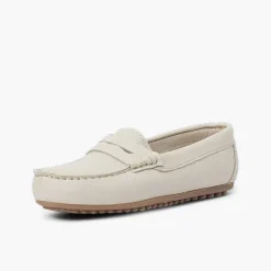 Zapatos Comunión<Pisamonas Mocasines Niño Piel Antifaz