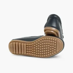 Zapatos Comunión<Pisamonas Mocasines Niño Piel Lazo