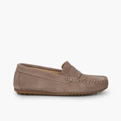 Zapatos Comunión<Pisamonas Mocasines Niño Serraje Antifaz