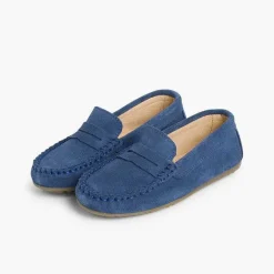 Zapatos Comunión<Pisamonas Mocasines Niño Serraje Antifaz