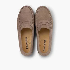 Zapatos Comunión<Pisamonas Mocasines Niño Serraje Antifaz