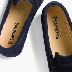 Zapatos Comunión<Pisamonas Mocasines Niño Serraje Antifaz