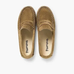 Zapatos Comunión<Pisamonas Mocasines Niño Serraje Antifaz