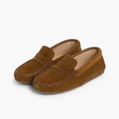 Zapatos Comunión<Pisamonas Mocasines Niño Serraje Antifaz