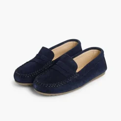 Zapatos Comunión<Pisamonas Mocasines Niño Serraje Antifaz