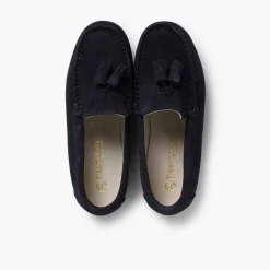 Zapatos Comunión<Pisamonas Mocasines Niño Serraje Con Borlas