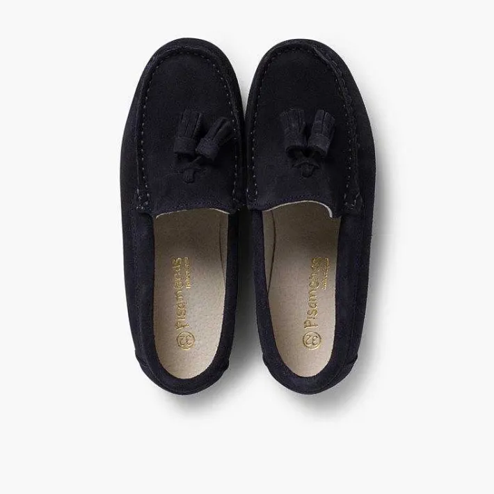 Zapatos Comunión<Pisamonas Mocasines Niño Serraje Con Borlas