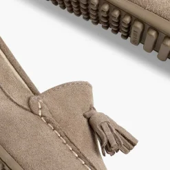 Zapatos Comunión<Pisamonas Mocasines Niño Serraje Con Borlas