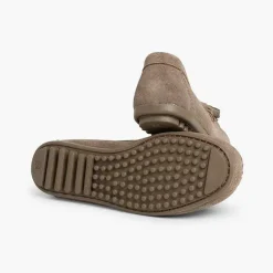 Zapatos Comunión<Pisamonas Mocasines Niño Serraje Con Borlas