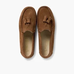 Zapatos Comunión<Pisamonas Mocasines Niño Serraje Con Borlas