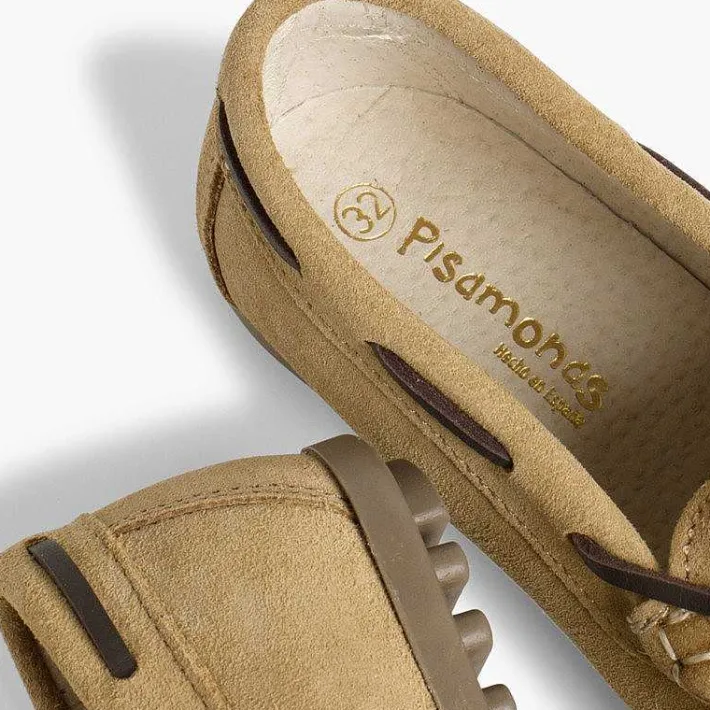 Mocasines<Pisamonas Mocasines Niño Serraje Lazo Pasado