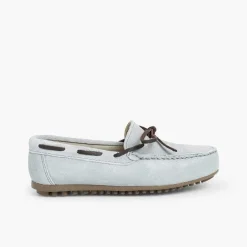 Mocasines<Pisamonas Mocasines Niño Serraje Lazo Pasado