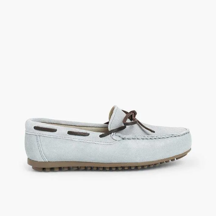 Mocasines<Pisamonas Mocasines Niño Serraje Lazo Pasado