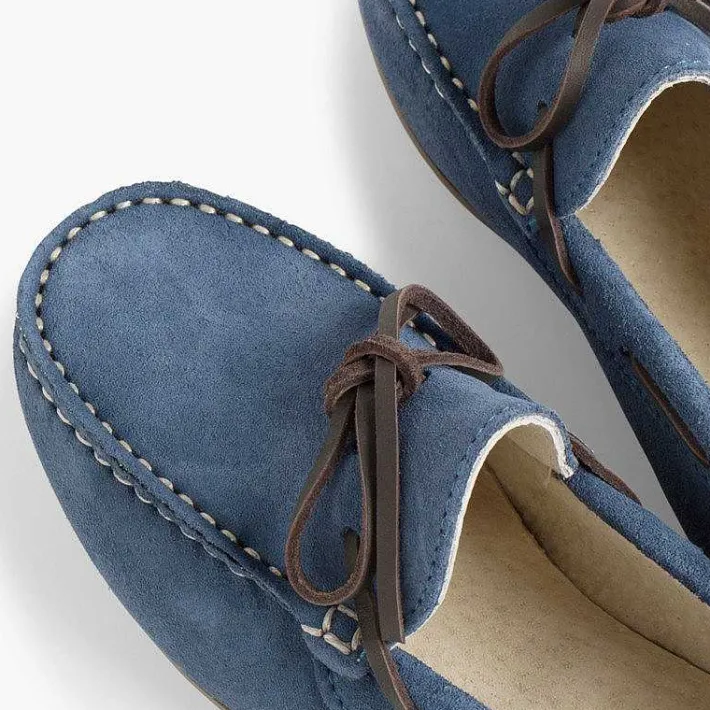 Mocasines<Pisamonas Mocasines Niño Serraje Lazo Pasado