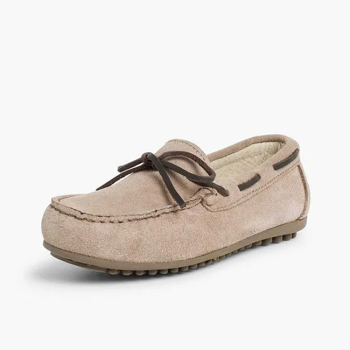 Mocasines<Pisamonas Mocasines Niño Serraje Lazo Pasado