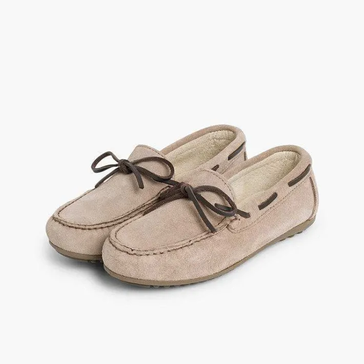 Mocasines<Pisamonas Mocasines Niño Serraje Lazo Pasado
