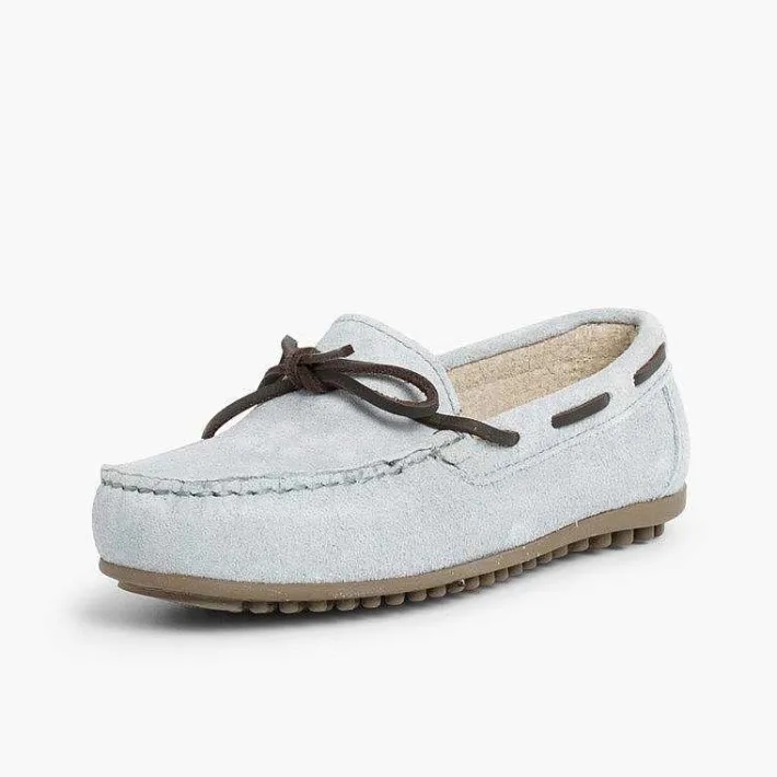 Mocasines<Pisamonas Mocasines Niño Serraje Lazo Pasado