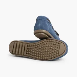 Mocasines<Pisamonas Mocasines Niño Serraje Lazo Pasado