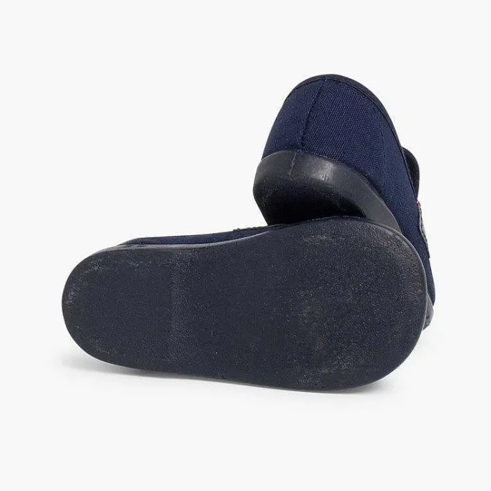 Mocasines<Pisamonas Mocasines Niño Tela Bandera Espana
