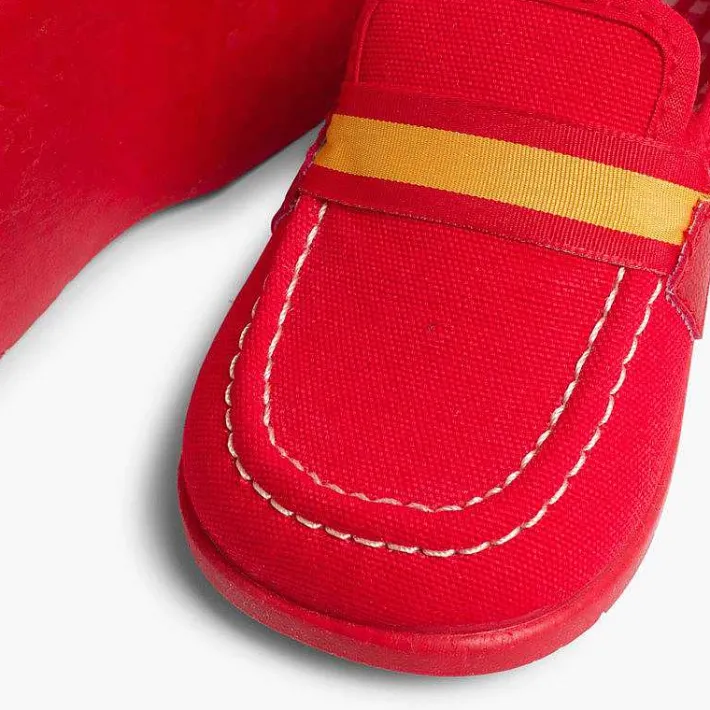 Mocasines<Pisamonas Mocasines Niño Tela Bandera Espana