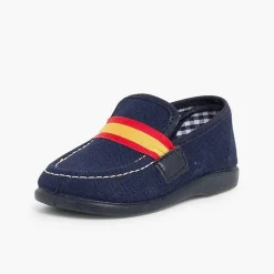 Mocasines<Pisamonas Mocasines Niño Tela Bandera Espana