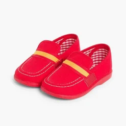 Mocasines<Pisamonas Mocasines Niño Tela Bandera Espana