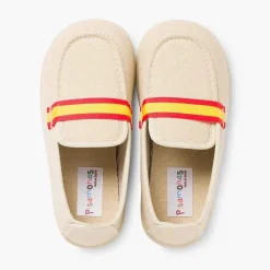Mocasines<Pisamonas Mocasines Niño Tela Bandera Tallas Altas