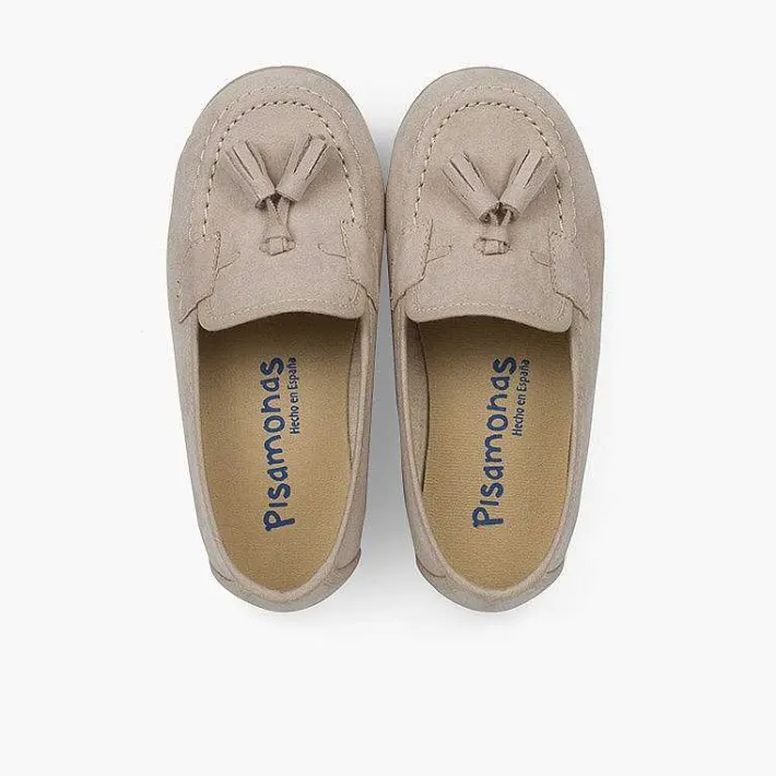 Mocasines<Pisamonas Mocasines Niños Pequenos Con Borlas Serratex