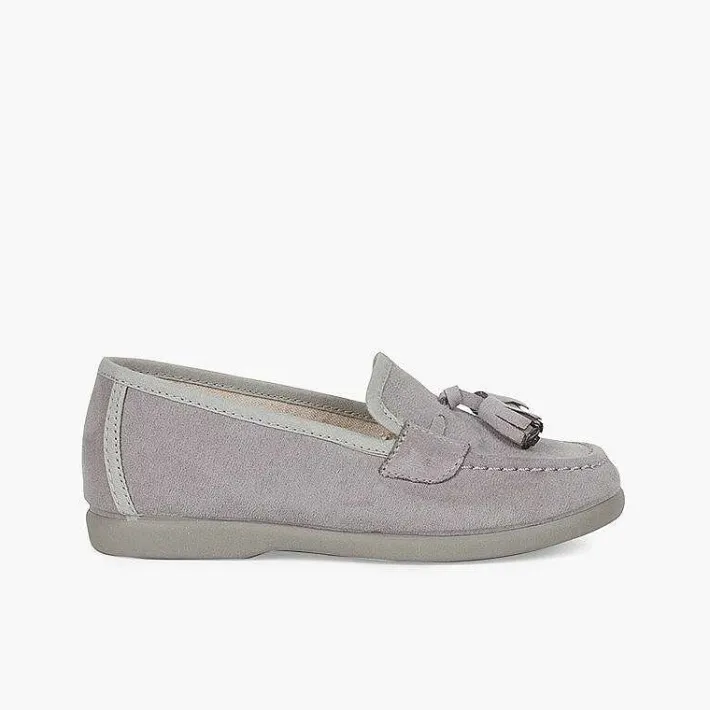 Mocasines<Pisamonas Mocasines Niños Pequenos Con Borlas Serratex
