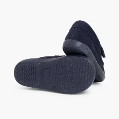 Mocasines<Pisamonas Mocasines Niños Serraje Tira Adherente