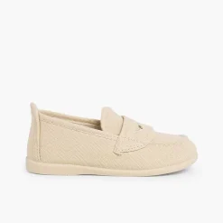 Mocasines<Pisamonas Mocasines Niños Tela Lisos