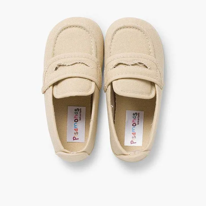 Mocasines<Pisamonas Mocasines Niños Tela Lisos