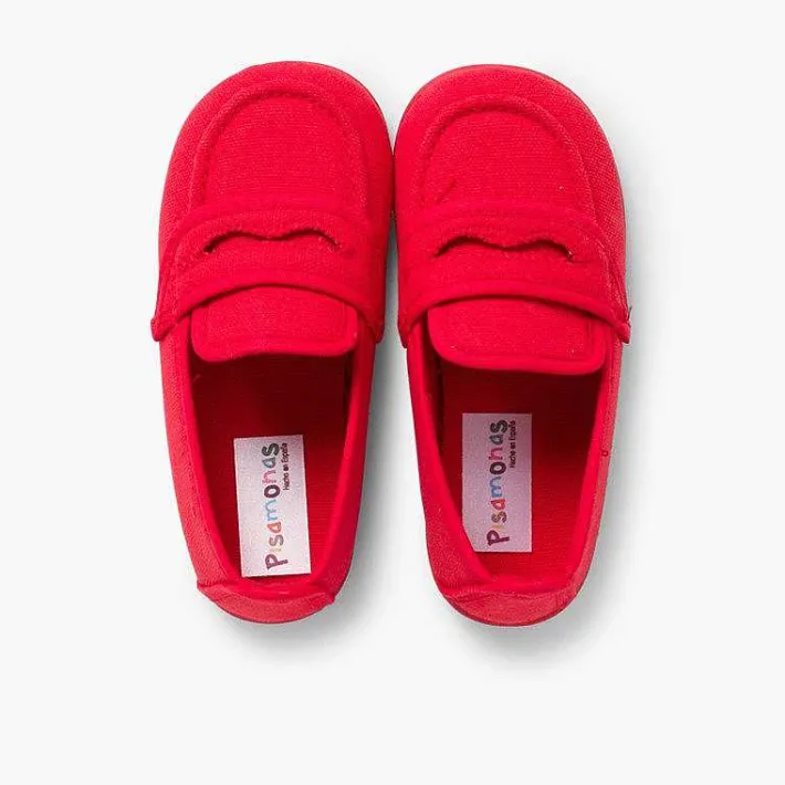 Mocasines<Pisamonas Mocasines Niños Tela Lisos
