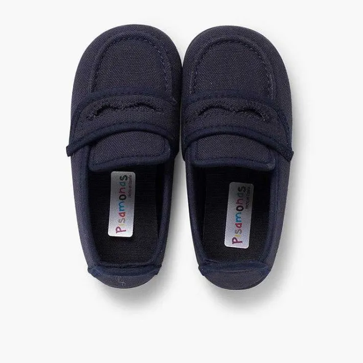 Mocasines<Pisamonas Mocasines Niños Tela Lisos