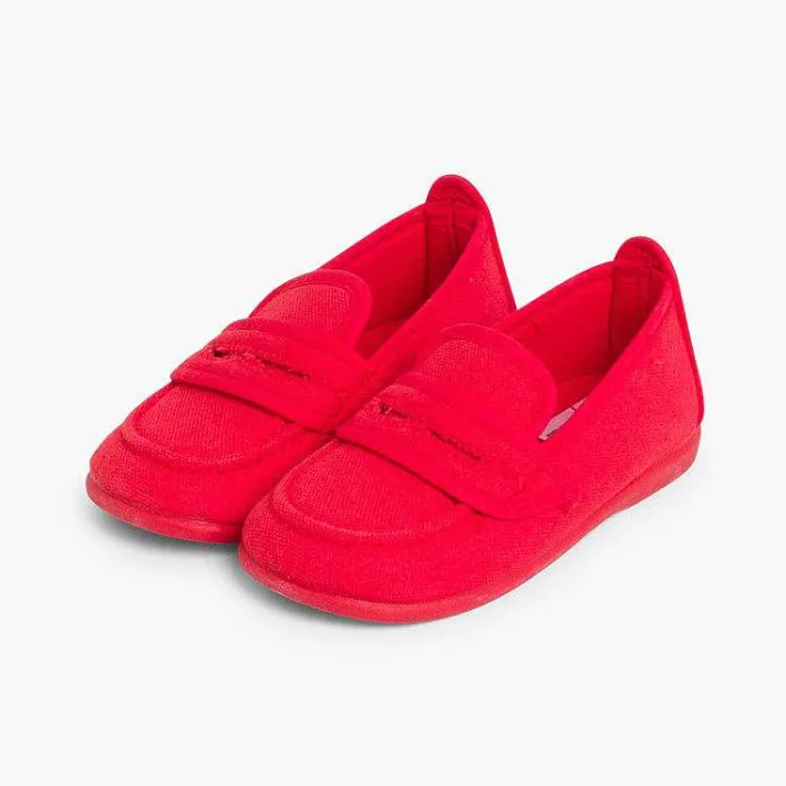 Mocasines<Pisamonas Mocasines Niños Tela Lisos