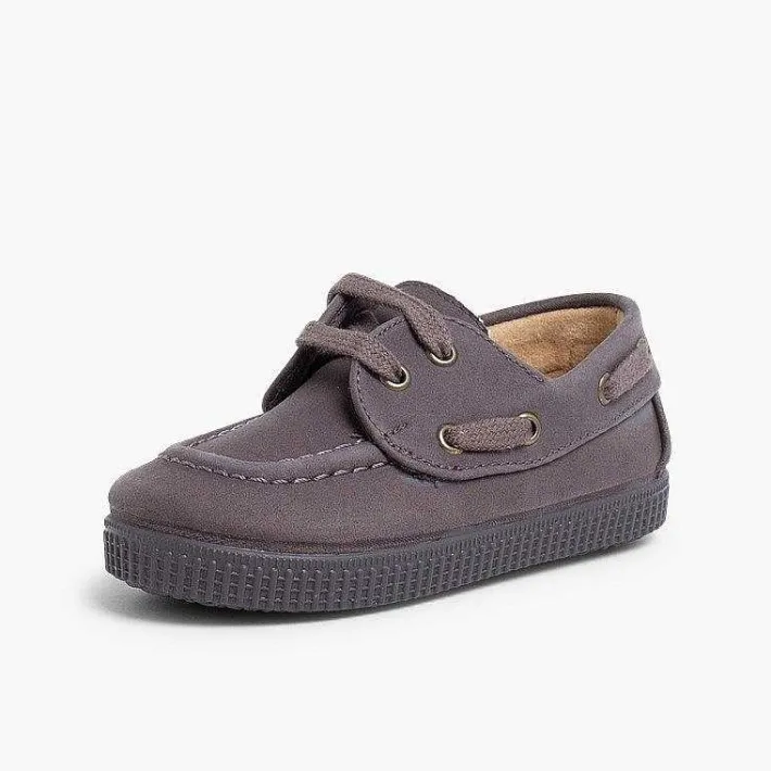 Náuticos<Pisamonas Mocasines Náuticos Lona Encerada Con Cordones