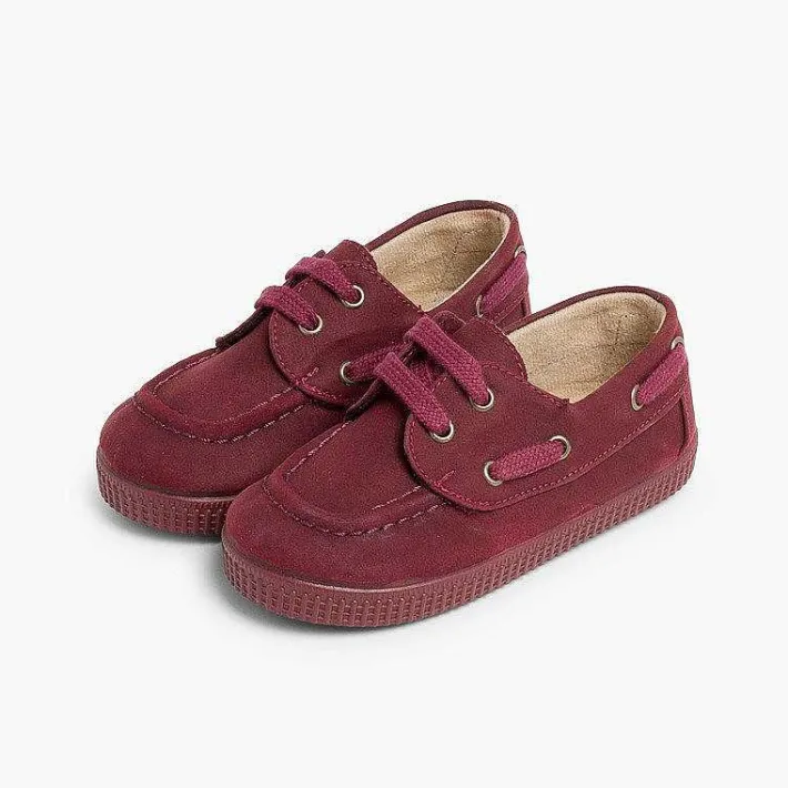 Náuticos<Pisamonas Mocasines Náuticos Lona Encerada Con Cordones