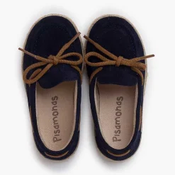 Zapatos Comunión<Pisamonas Mocasines Serraje Cordon Suela Yute