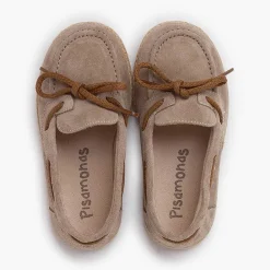 Zapatos Comunión<Pisamonas Mocasines Serraje Cordon Suela Yute